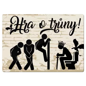 Kovová cedulka Hra o trůny!