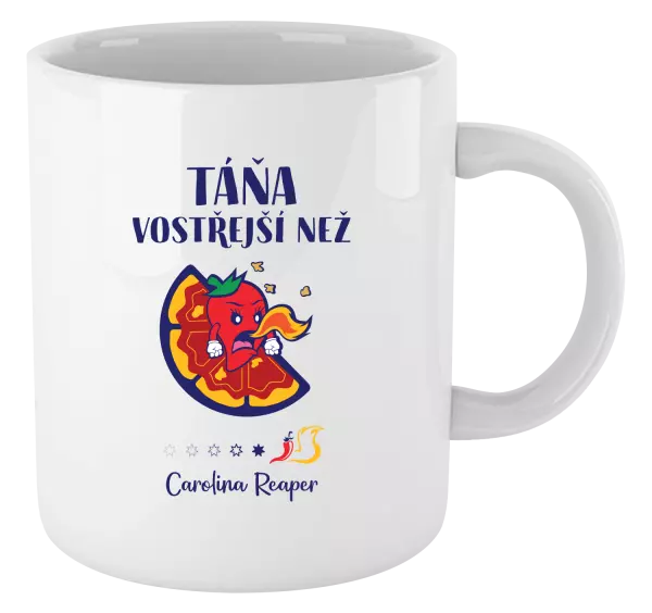 Hrnek Vostřejší než Carolina Reaper