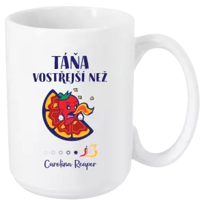 Hrnek Vostřejší než Carolina Reaper