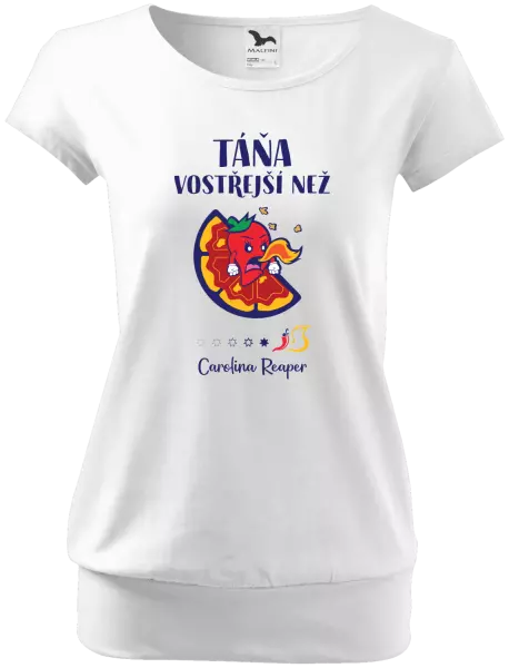 Dámské tričko Vostřejší než Carolina Reaper
