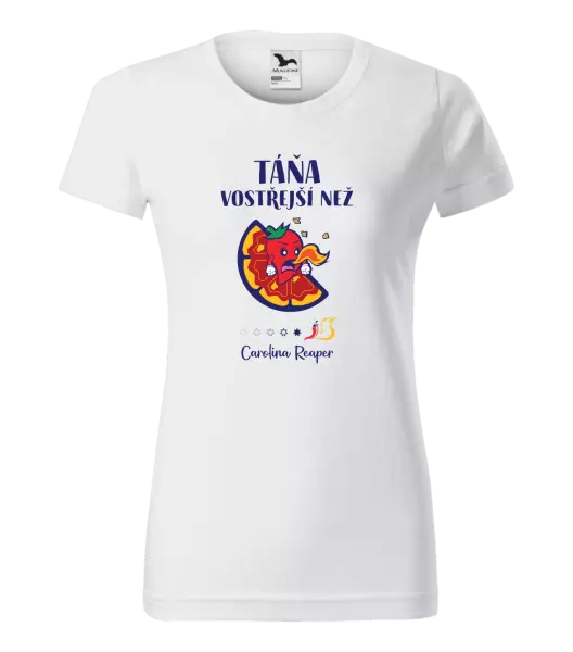 Dámské tričko Vostřejší než Carolina Reaper