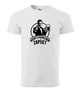 Pánské tričko Agent s povolením zapíjet