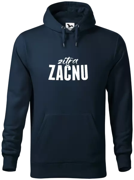 Pánská mikina Zítra začnu