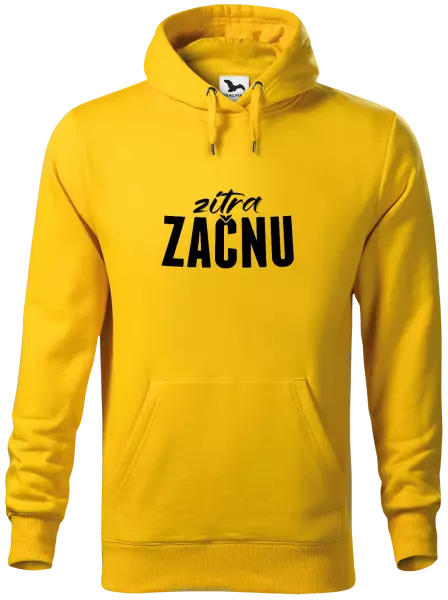 Pánská mikina Zítra začnu