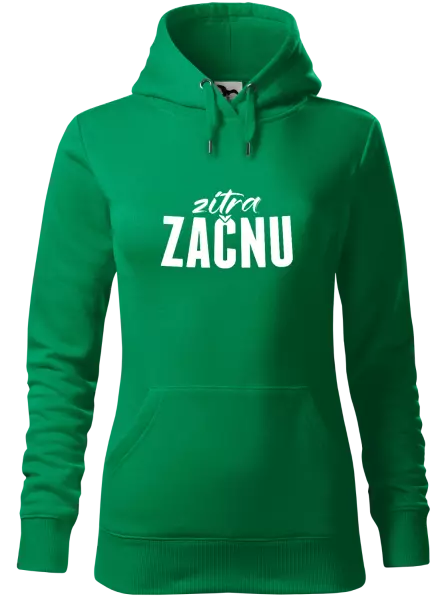 Dámská mikina Zítra začnu