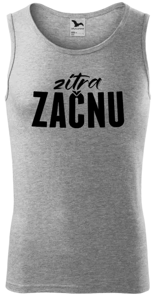 Pánské tílko Zítra začnu