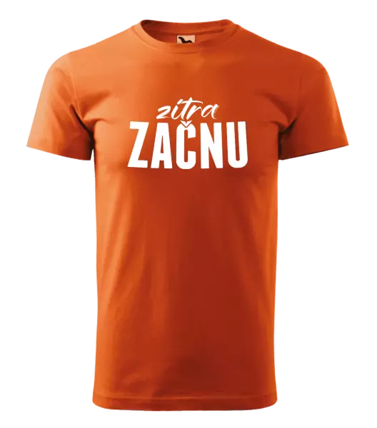 Pánské tričko Zítra začnu