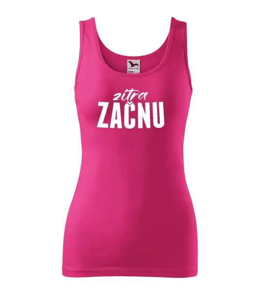 Dámské tílko Zítra začnu