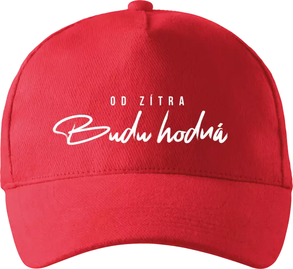 Kšiltovka Od zítra budu hodná