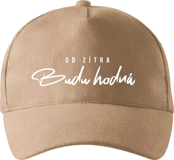 Kšiltovka Od zítra budu hodná