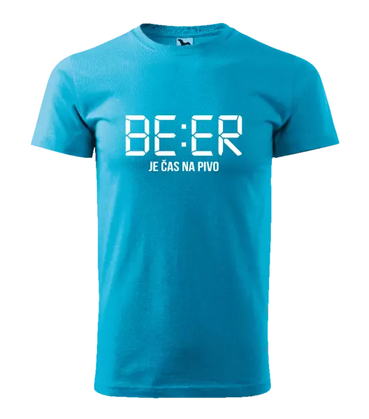 Pánské tričko BEER - je čas na pivo