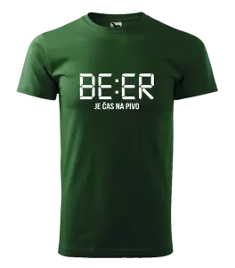 Pánské tričko BEER - je čas na pivo