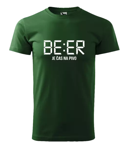 Pánské tričko BEER - je čas na pivo