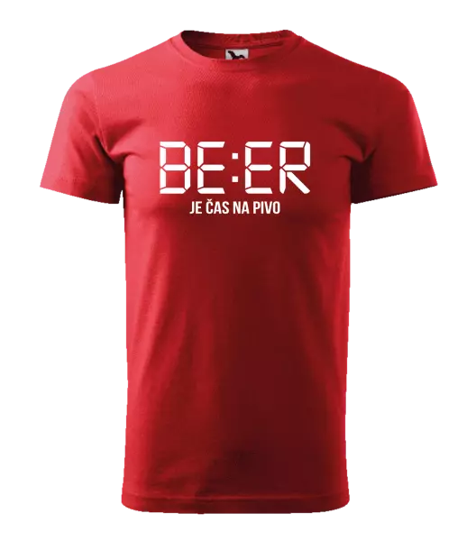 Pánské tričko BEER - je čas na pivo