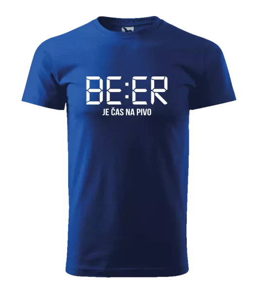 Pánské tričko BEER - je čas na pivo