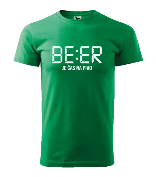 Pánské tričko BEER - je čas na pivo