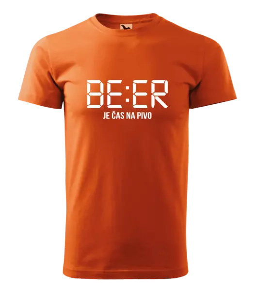 Pánské tričko BEER - je čas na pivo