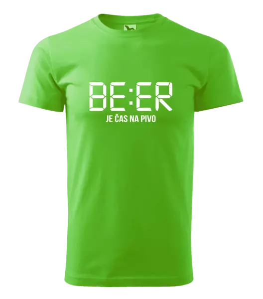 Pánské tričko BEER - je čas na pivo