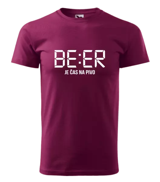 Pánské tričko BEER - je čas na pivo
