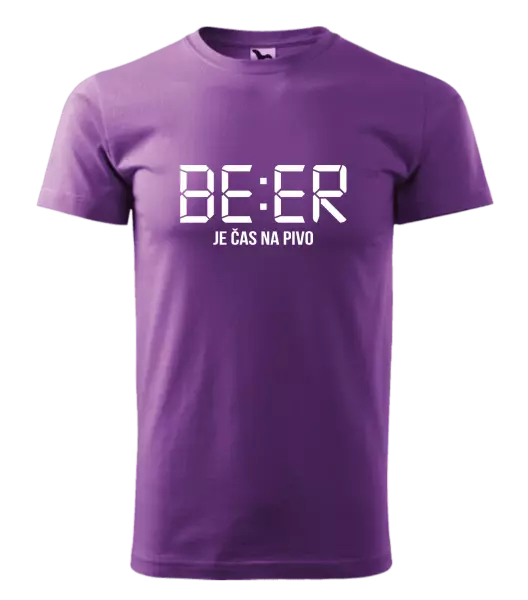 Pánské tričko BEER - je čas na pivo