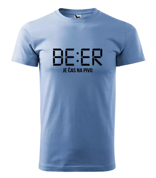 Pánské tričko BEER - je čas na pivo