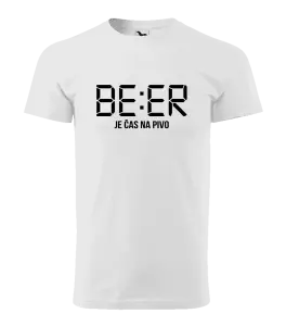 Pánské tričko BEER - je čas na pivo