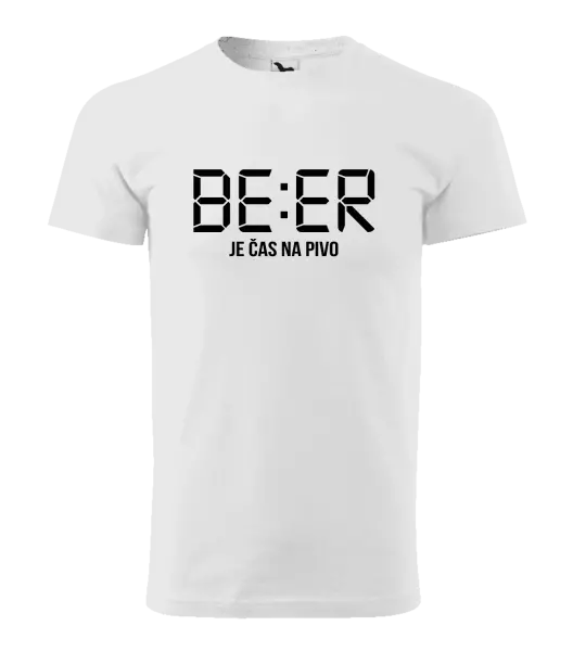 Pánské tričko BEER - je čas na pivo