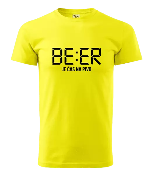 Pánské tričko BEER - je čas na pivo