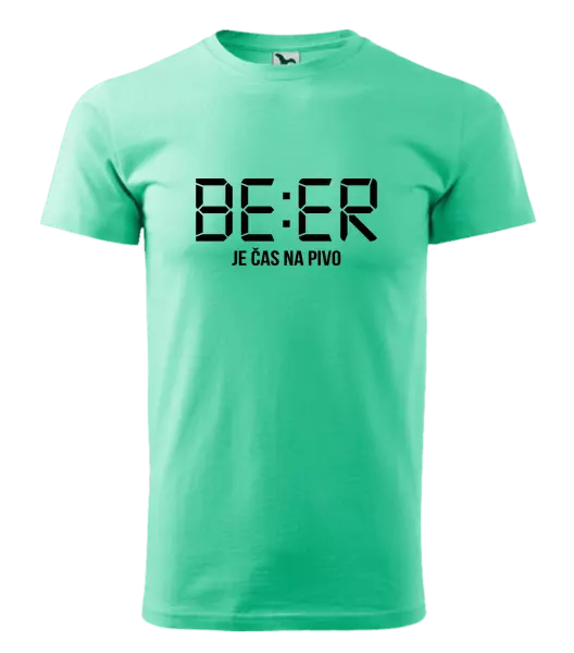Pánské tričko BEER - je čas na pivo
