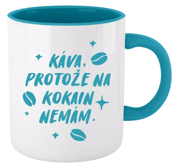 Hrnek Káva, protože na kokain nemám