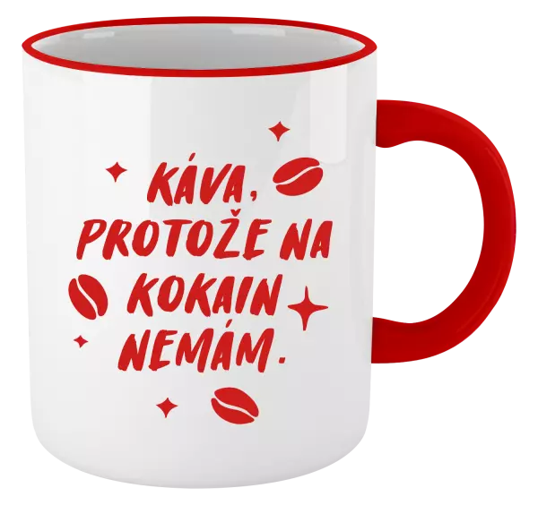 Hrnek Káva, protože na kokain nemám