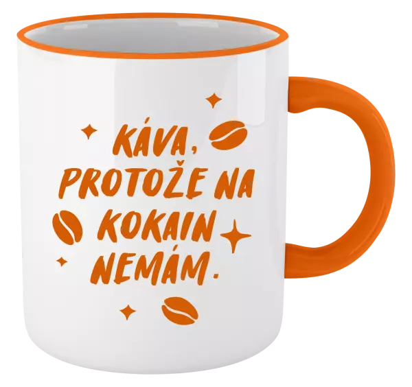 Hrnek Káva, protože na kokain nemám