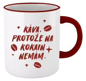 Hrnek Káva, protože na kokain nemám