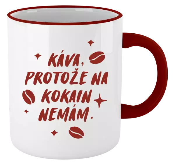 Hrnek Káva, protože na kokain nemám