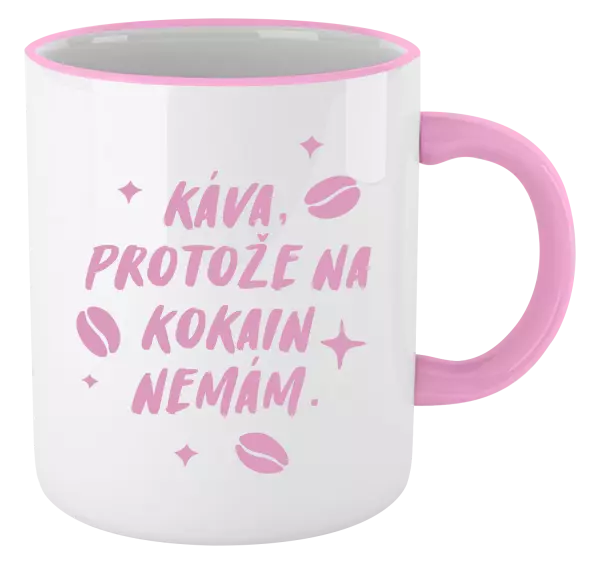 Hrnek Káva, protože na kokain nemám