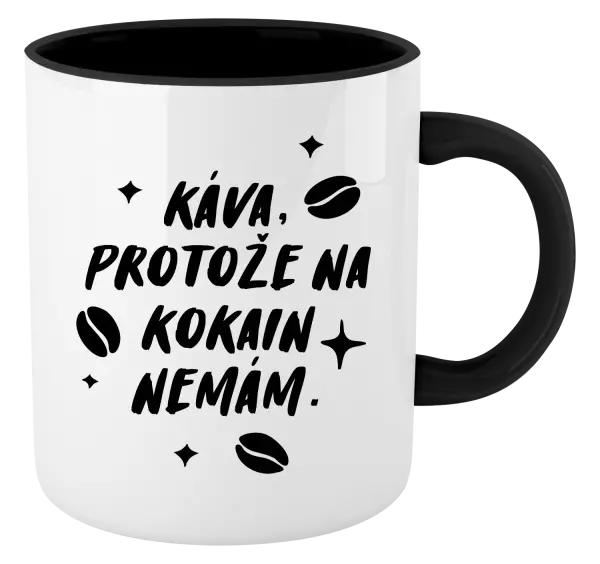Hrnek Káva, protože na kokain nemám
