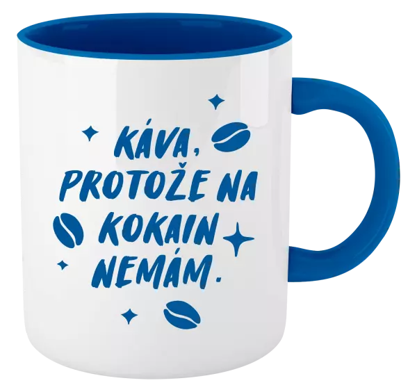 Hrnek Káva, protože na kokain nemám