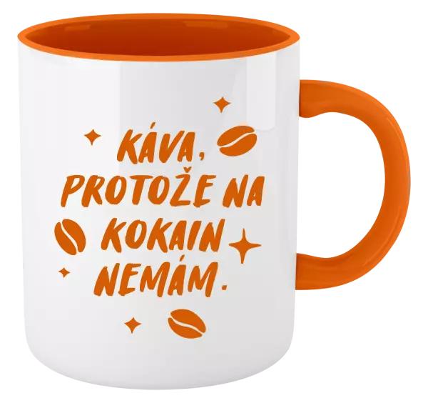 Hrnek Káva, protože na kokain nemám