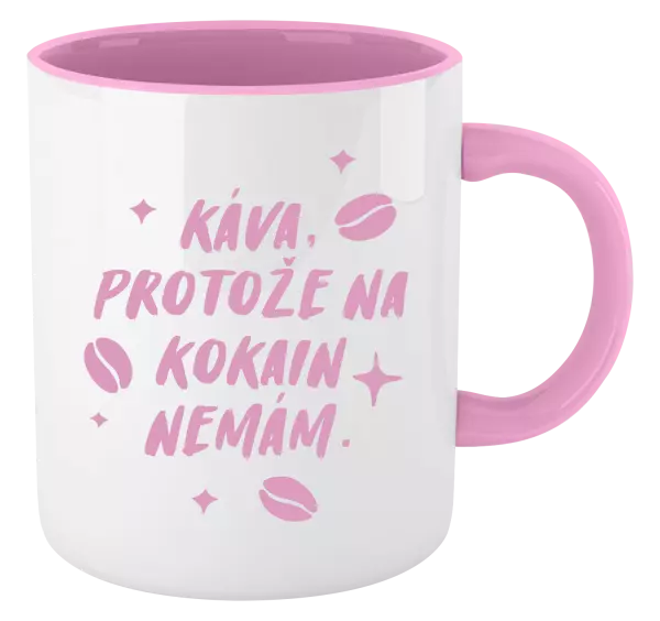Hrnek Káva, protože na kokain nemám