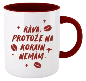 Hrnek Káva, protože na kokain nemám