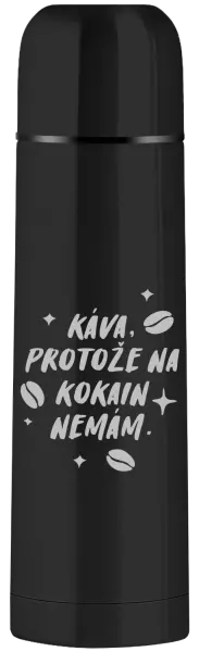 Termoska Káva, protože na kokain nemám
