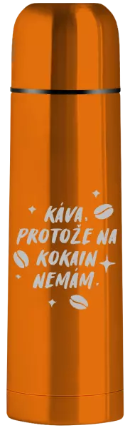 Termoska Káva, protože na kokain nemám