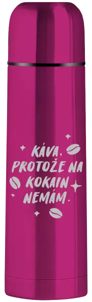 Termoska Káva, protože na kokain nemám