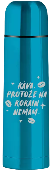 Termoska Káva, protože na kokain nemám