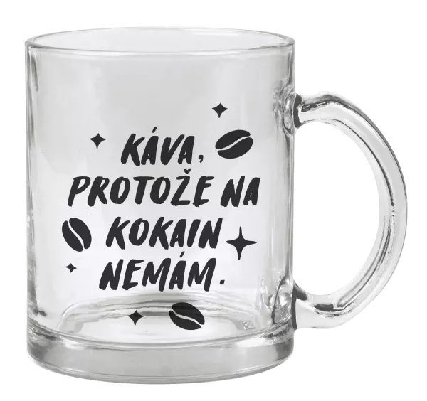 Hrnek Káva, protože na kokain nemám