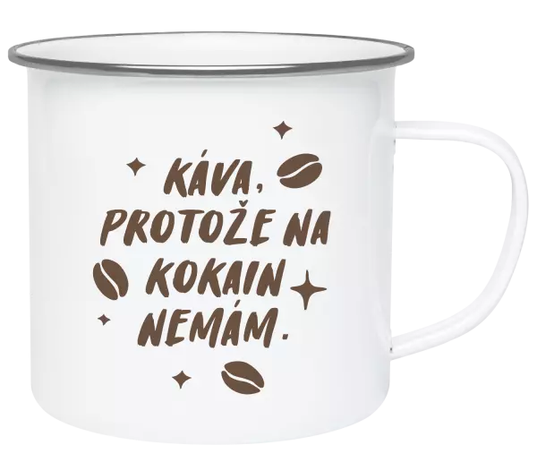 Plecháček Káva, protože na kokain nemám