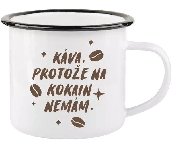 Plecháček Káva, protože na kokain nemám