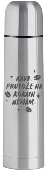 Termoska Káva, protože na kokain nemám