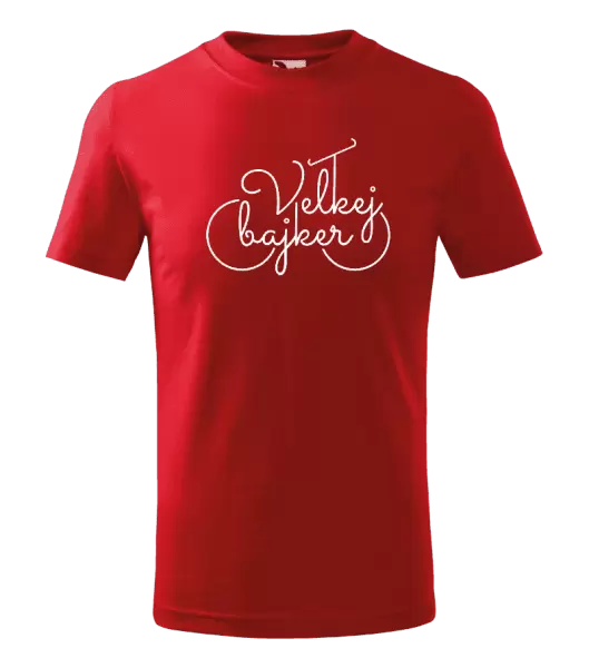 Dětské tričko Velkej bajker