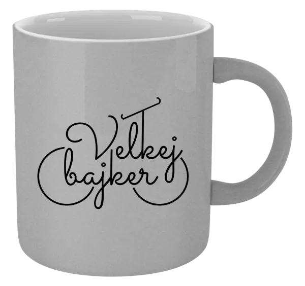 Metalický hrnek Velkej bajker